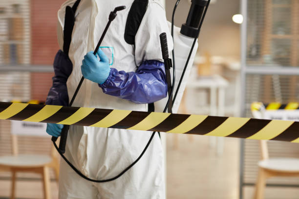 Professional Biohazard technician working in Wantagh, NY